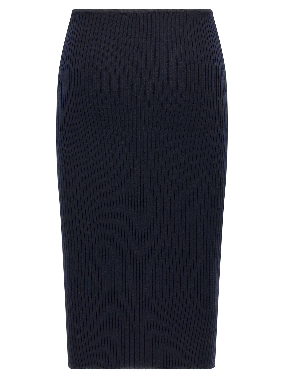 Courreges Loop Rib Knit Skirt