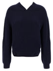 Victoria Beckham V-neck Yoke Detail Sweater