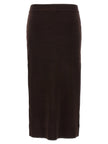 Victoria Beckham Bottoni Midi Skirt