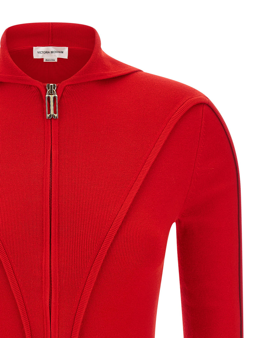 Victoria Beckham Hooded Cardigan