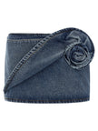 Magda Butrym Denim 12 Skirt Skirt