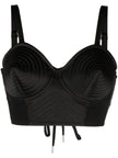 Jean Paul Gaultier Conical corset cropped top