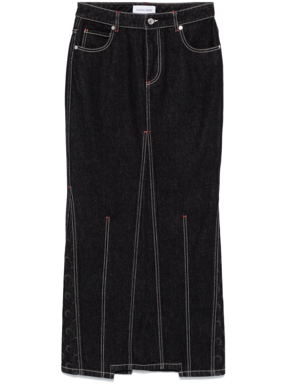 Marine Serre Crescent Moon Long Skirt