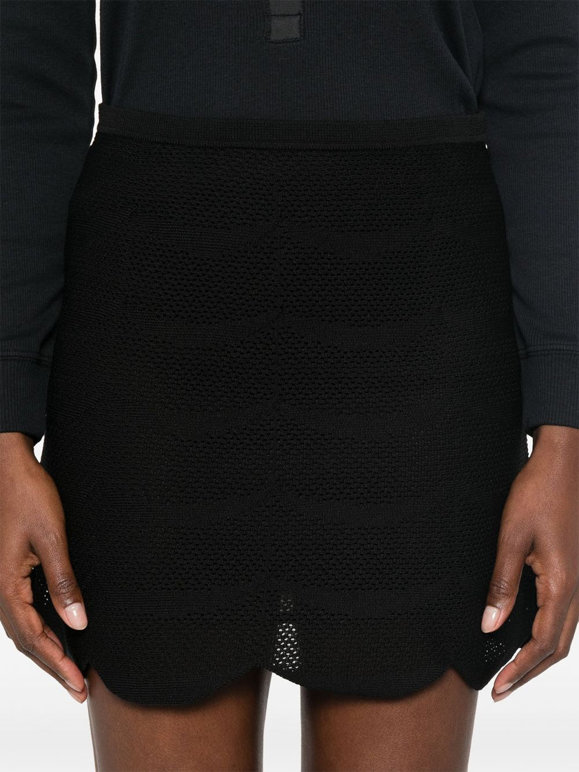 Tom Ford Silk and cotton mini skirt