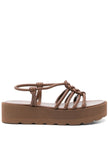 Gianvito Rossi Hebe Leather Sandals.