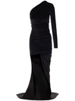 Balenciaga Long asymmetrical one-shoulder dress