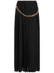 Balenciaga Chain-detail pleated skirt