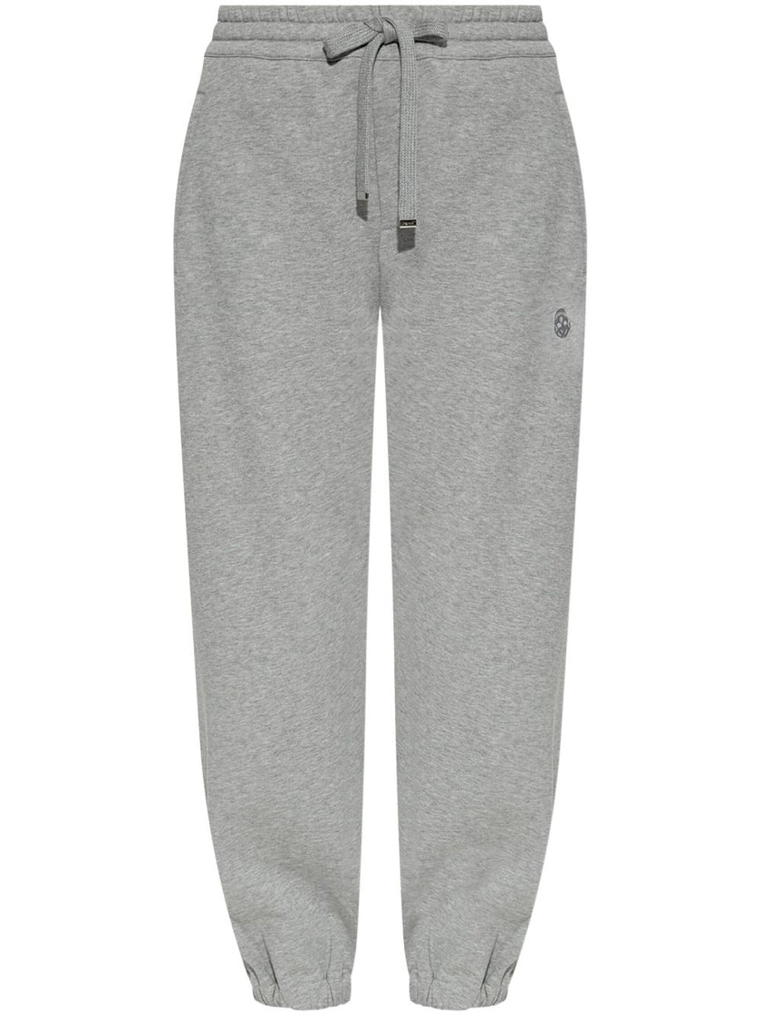Alexander McQueen Logo-embroidered track pants
