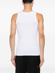 Alexander McQueen Skull-embroidered tank top