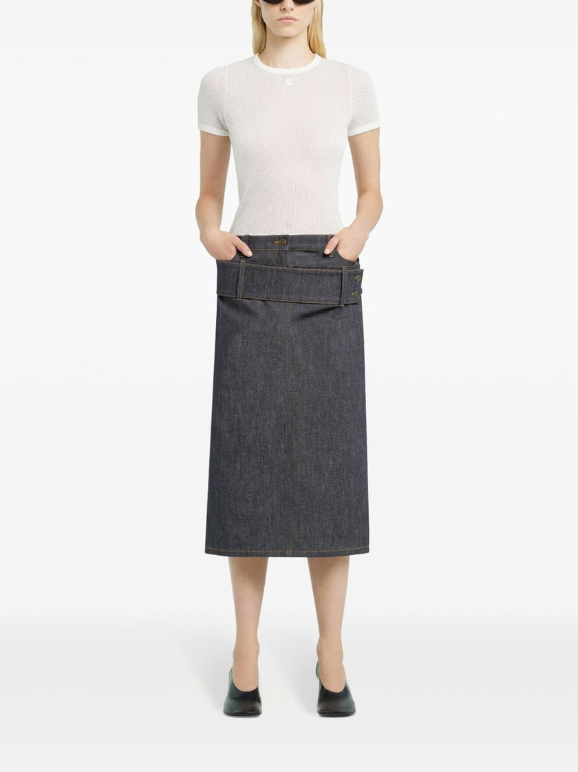 Courreges Pre Courrèges Mesh T-shirt