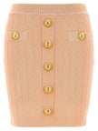 Balmain knitted mini skirt