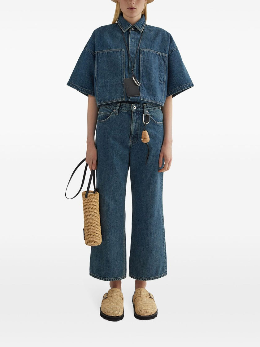 Jil Sander Plus Denim Wide-leg jeans
