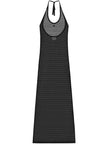 Courreges Cotton long tank dress