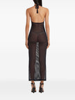 Courreges Cotton long tank dress