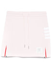 Thom Browne 4-Bar tab 4Bar cotton mini skirt