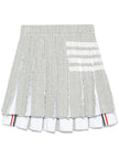 Thom Browne 4-Bar stripe 4bar cotton blend skirt