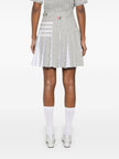 Thom Browne 4-Bar stripe 4bar cotton blend skirt