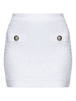 Balmain Tweed Mini Skirt
