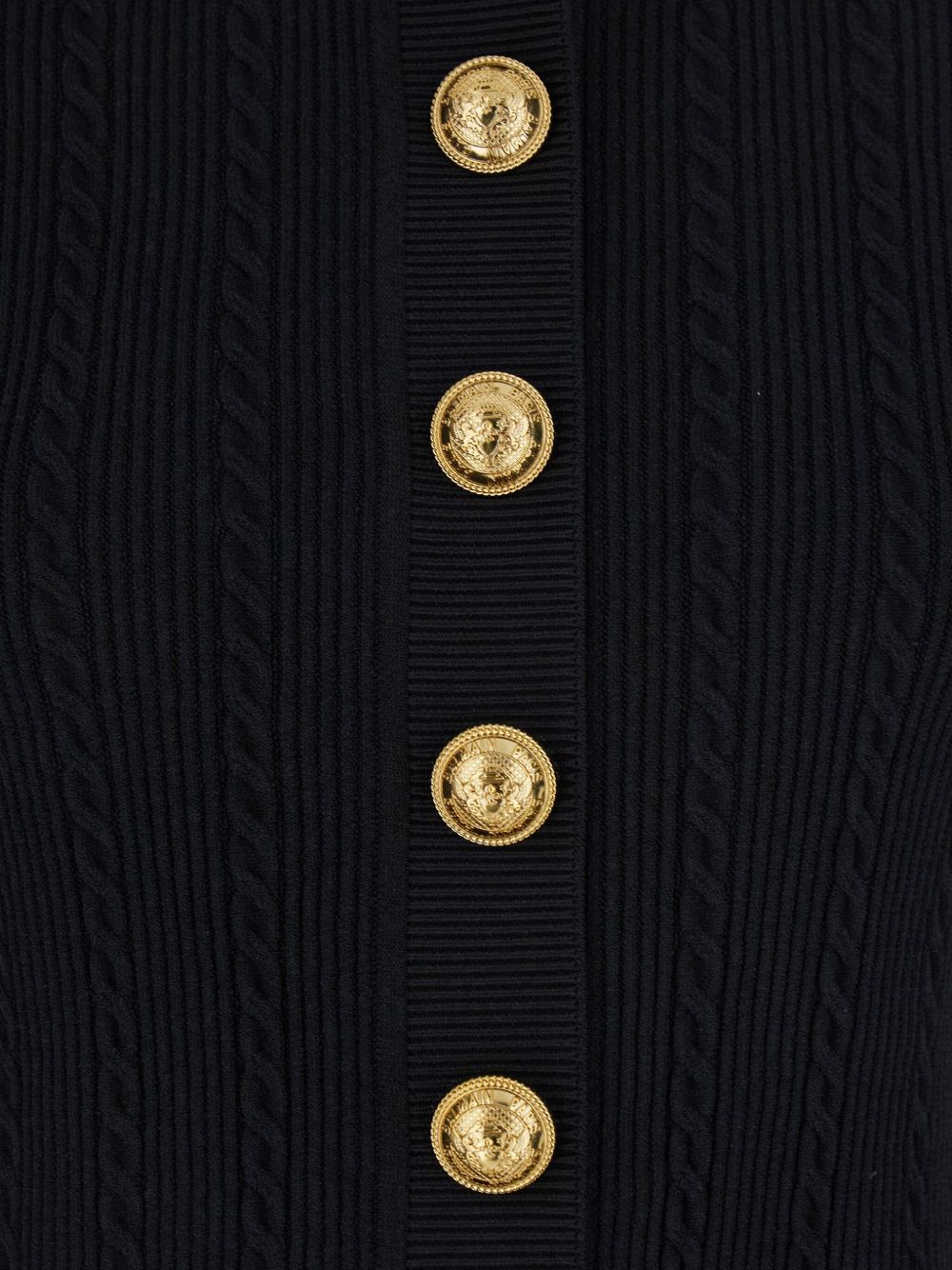 Balmain 4-pocket knitted cardigan