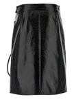 Courreges Pre Vynil midi skirt