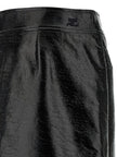 Courreges Pre Vynil midi skirt