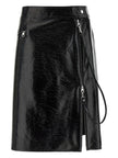 Courreges Pre Vynil midi skirt