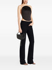 Courreges Pre half-moon leather shoulder bag