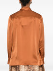 Zimmermann Embroidered silk shirt