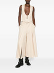 Zimmermann Belted Wide-Leg Wool Blend Trousers