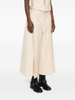 Zimmermann Belted Wide-Leg Wool Blend Trousers