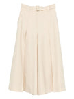 Zimmermann Belted Wide-Leg Wool Blend Trousers