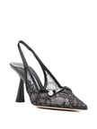 Jimmy Choo Amita 45 patent leather slingback pumps