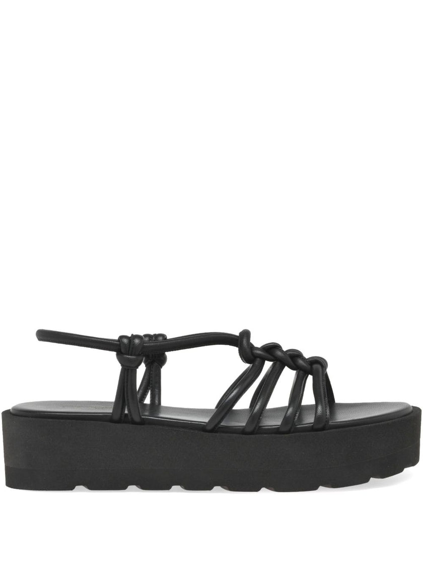 Gianvito Rossi Hebe leather platform sandals