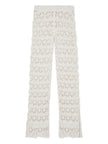 Alanui Lagoon Romance cotton trousers