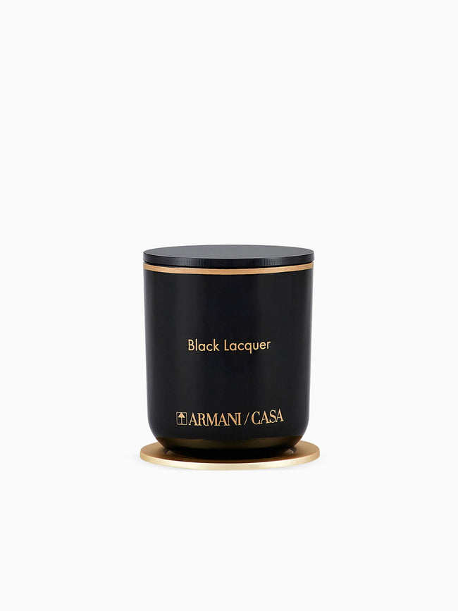 Armani Casa Pegaso Black Lacquer Candle