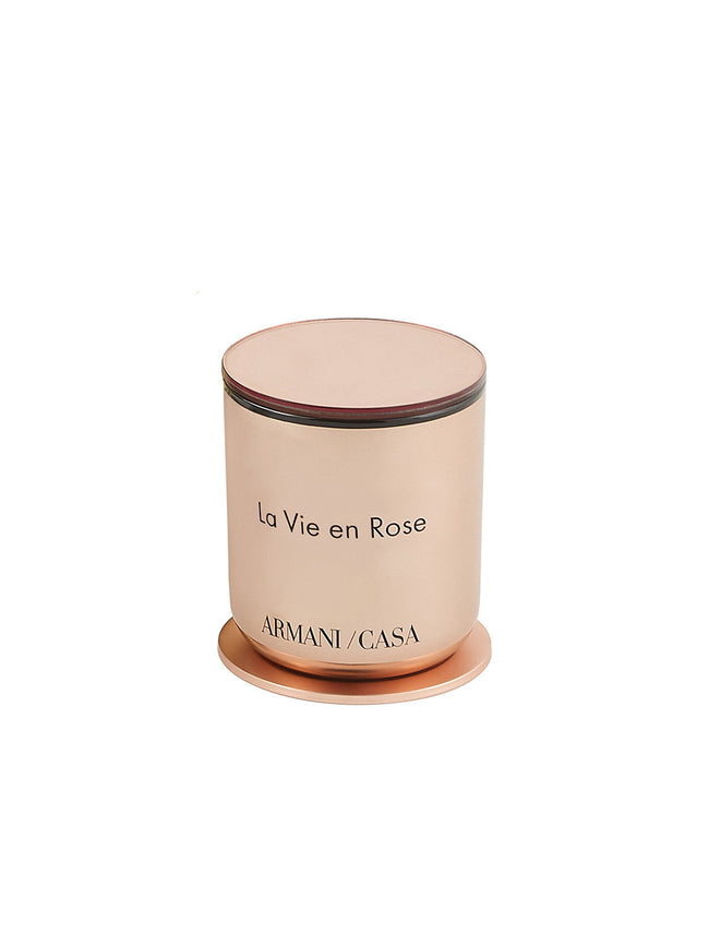 Armani Casa Pegaso La Vie en Rose Candle