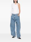 The Attico Denim cotton jeans