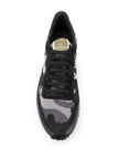 Valentino Garavani Rockrunner Camouflage Sneaker In Fabric-Mesh