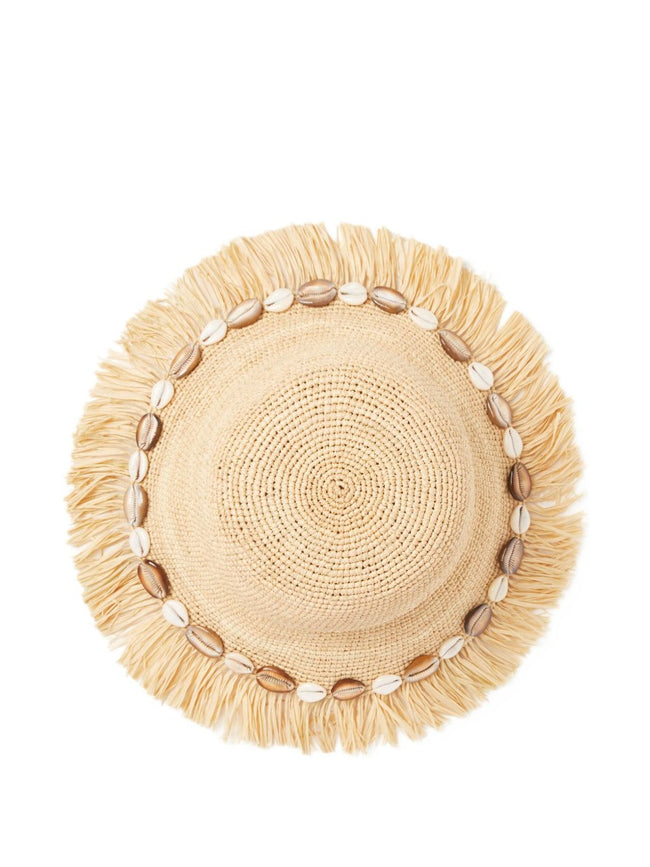 Alanui Chasing The Shadows Raffia Hat