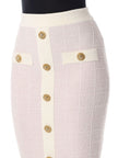 Balmain Tweed long skirt