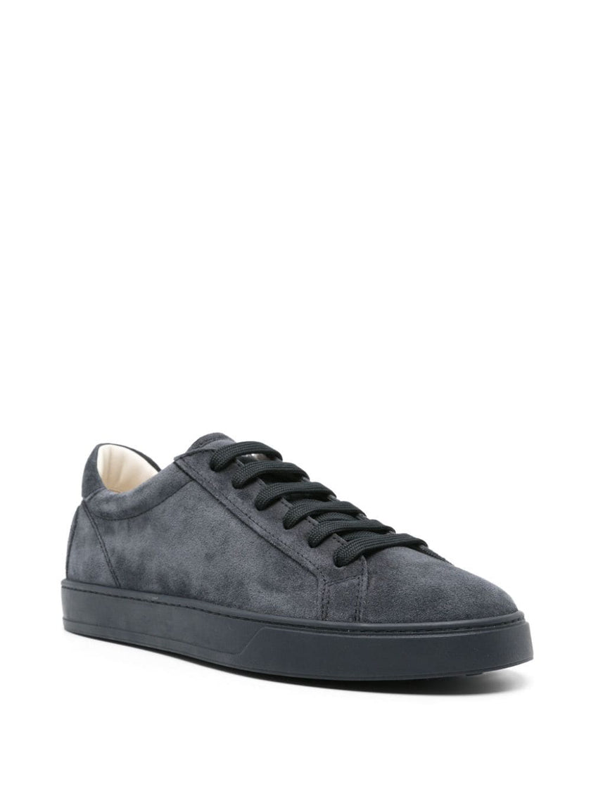 Tod's Logo-Embossed Suede Sneakers