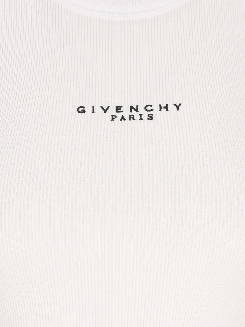 Givenchy Logo cotton tank top