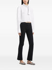 Courreges Pre CourrÃ¨ges Ribbed knitted trousers