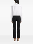 Courreges Pre CourrÃ¨ges Ribbed knitted trousers