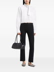 Courreges Pre CourrÃ¨ges Ribbed knitted trousers