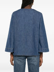 Valentino VLogo Signature denim blouse