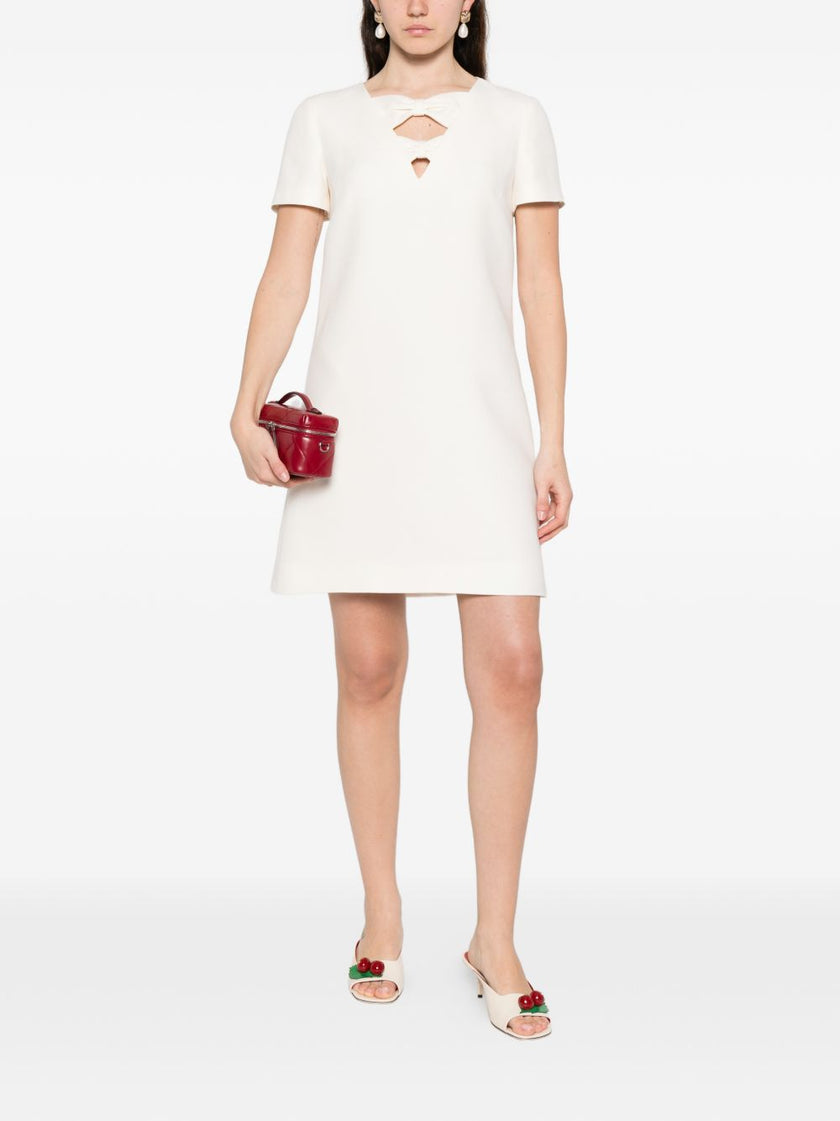 Valentino Wool and silk blend short dress