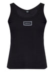 Versace Logo cotton tank top