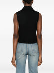 Saint Laurent Cotton sleeveless polo shirt