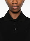 Saint Laurent Cotton sleeveless polo shirt